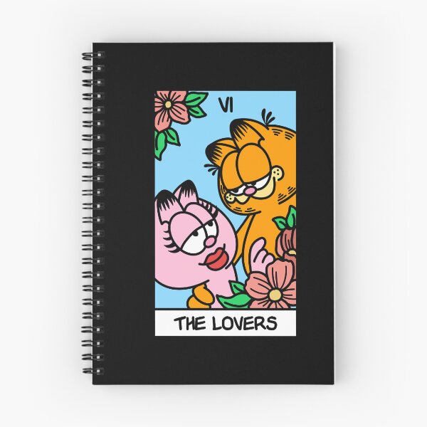 Item preview, the lovers tarot card but it's garfield and arlene  designed and sold by Bethiwn67.