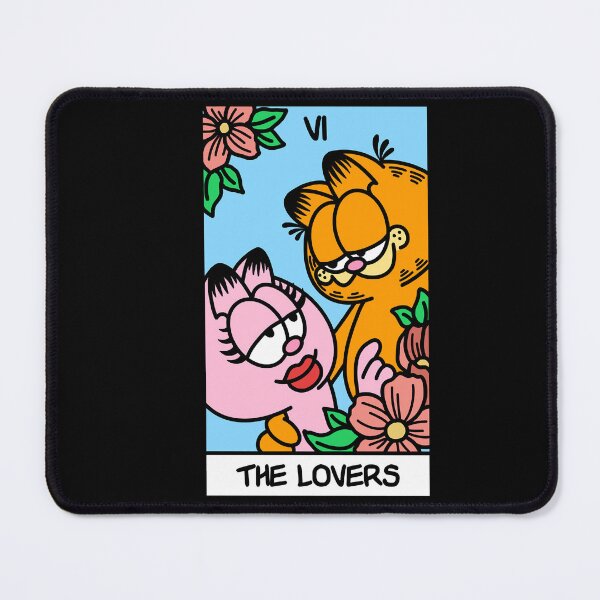 Item preview, the lovers tarot card but it's garfield and arlene designed and sold by Bethiwn67.