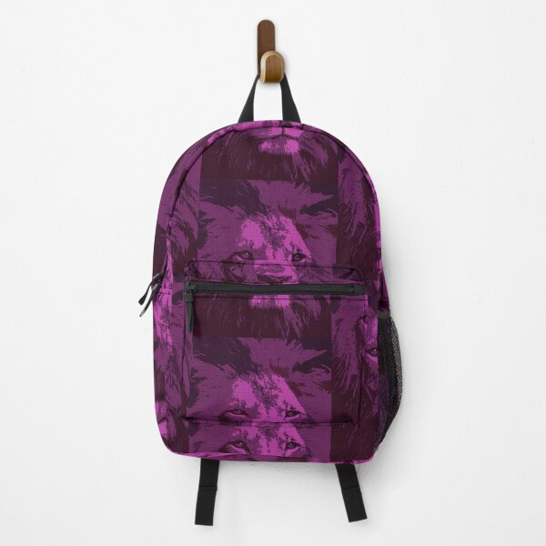 Item preview, A Violet Lion Face Head Portrait designed and sold by GR-ART.