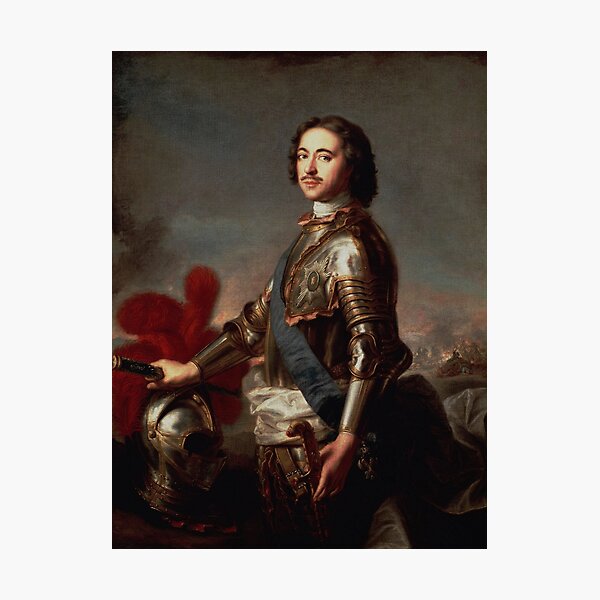 Item preview, Portrait of Peter the Great designed and sold by warishellstore.