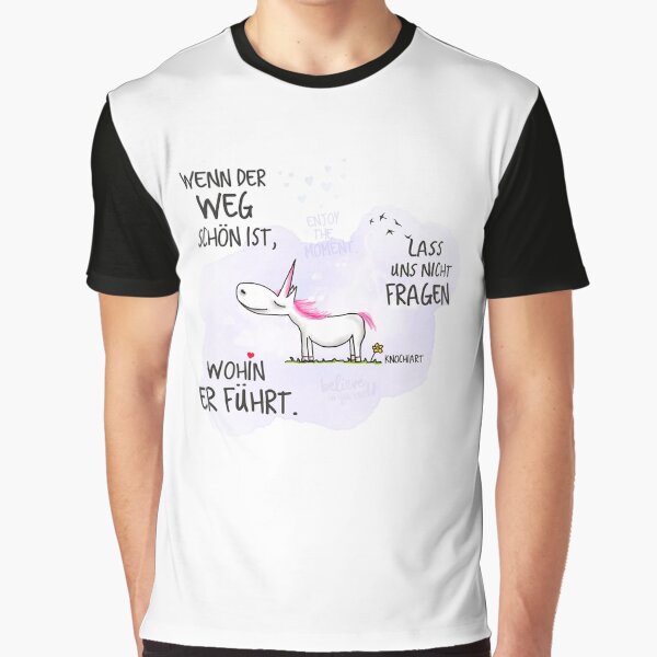 Einhorn - Unicorn #14 KnochiART Grafik T-Shirt