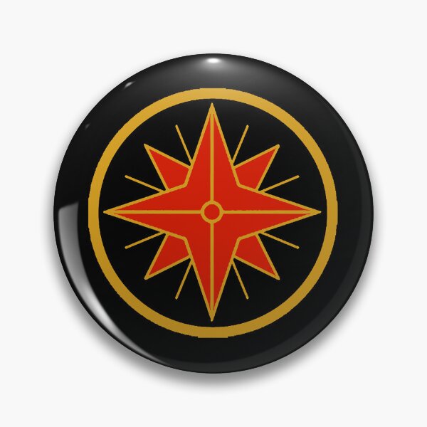Item preview, Red & Gold Fëanorian Star designed and sold by Bethiwn67.