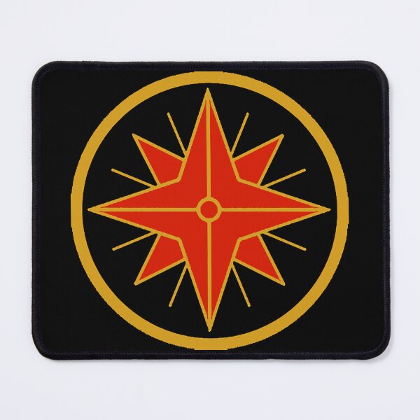 Item preview, Red & Gold Fëanorian Star designed and sold by Bethiwn67.