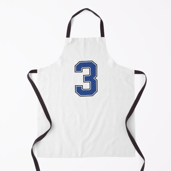 Item preview, Blue Number 3 lucky sports jersey three designed and sold by HeavyStyle.