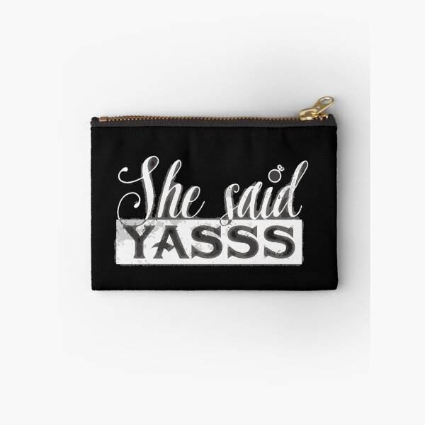 Item preview, She Said Yasss Yes Wedding Bachelorette Party designed and sold by dumiaa.