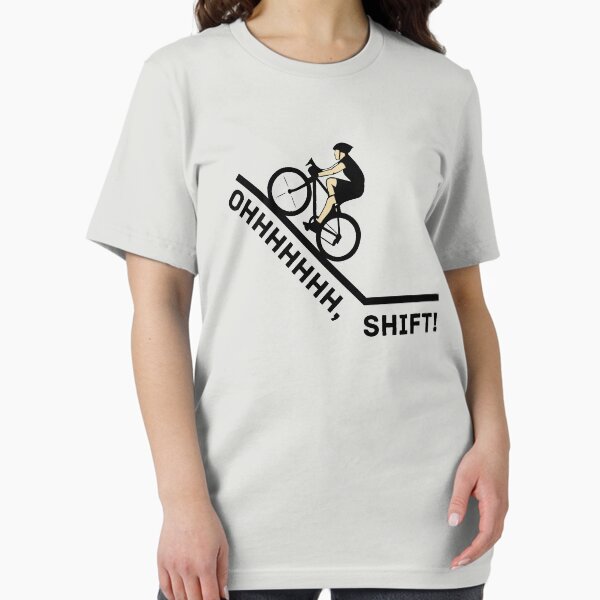 Item preview, Oh Shift Bicycle Bike Rider Funny designed and sold by dumiaa.