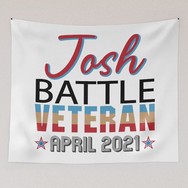 Item preview, Josh Fight name battle veteran 2021 the best Josh designed and sold by alltheprints.