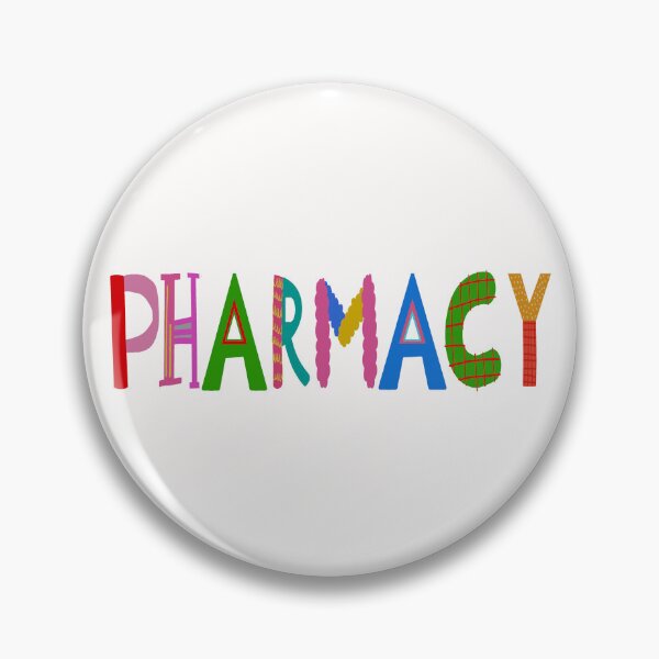 Item preview, Colorful Pharmacy Lettering  designed and sold by GR-ART.