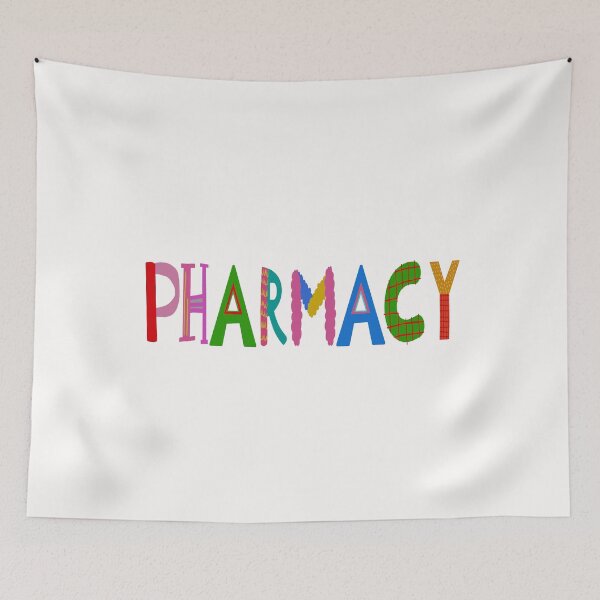Item preview, Colorful Pharmacy Lettering  designed and sold by GR-ART.