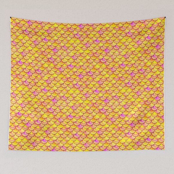 Item preview, Yellow Pink Scales designed and sold by Falln.