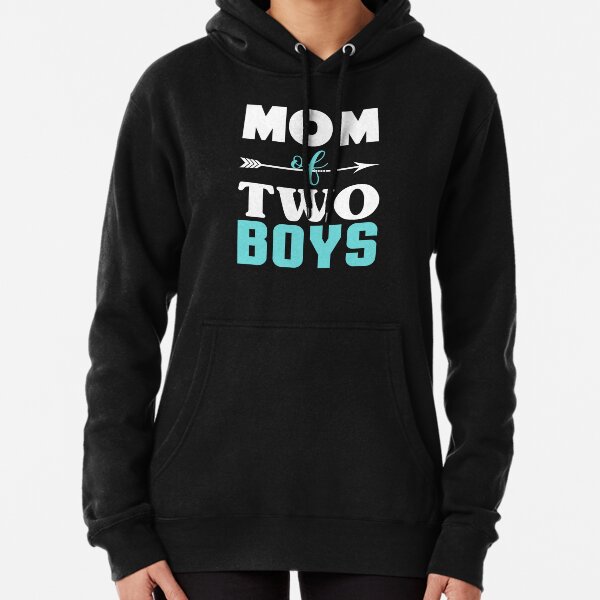 Mom Of Two Sweatshirts Hoodies Redbubble