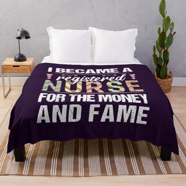 Item preview, Registered Nurse For Money And Fame Birthday Christmas Funny designed and sold by MOONINSPIRATION.