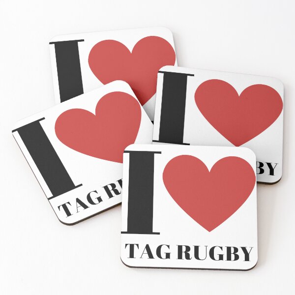 Item preview, I love tag rugby designed and sold by freedom4life.
