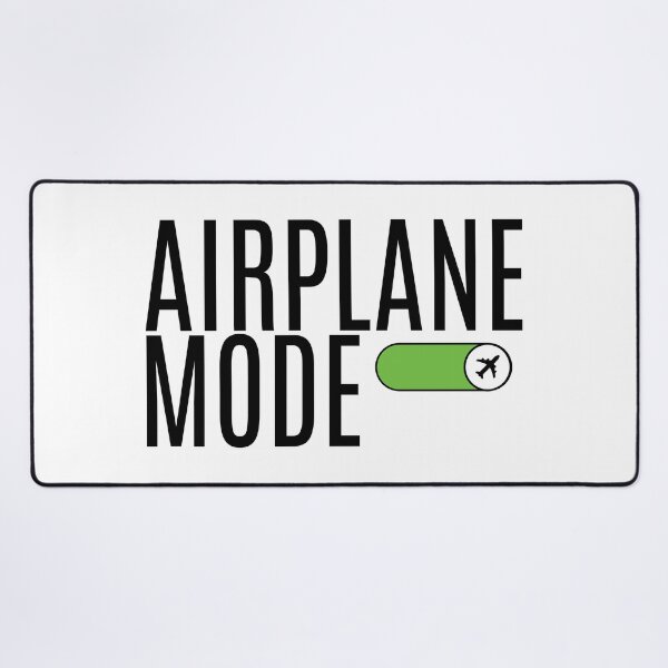 Item preview, Airplane Mode Travel Vacation Quote for Travellers Backpackers designed and sold by digitalsocial.
