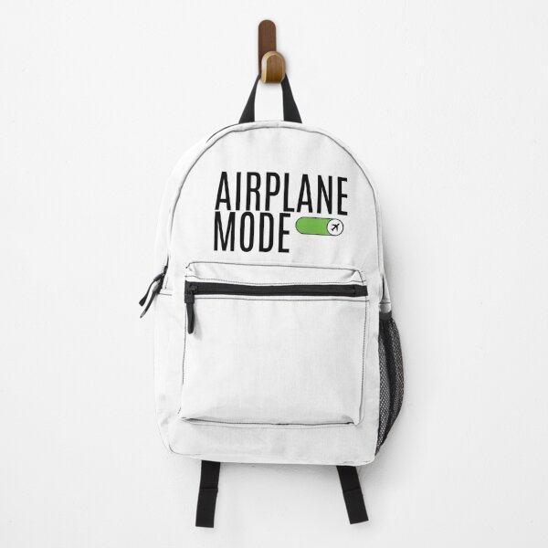 Item preview, Airplane Mode Travel Vacation Quote for Travellers Backpackers designed and sold by digitalsocial.