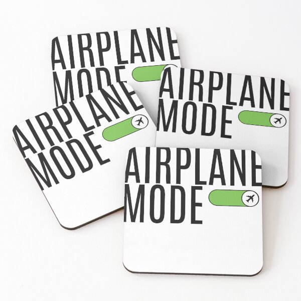 Artikelvorschau, Airplane Mode Travel Vacation Quote for Travellers Backpackers entworfen und verkauft von digitalsocial.