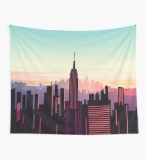 New york sunshine Wall Tapestry