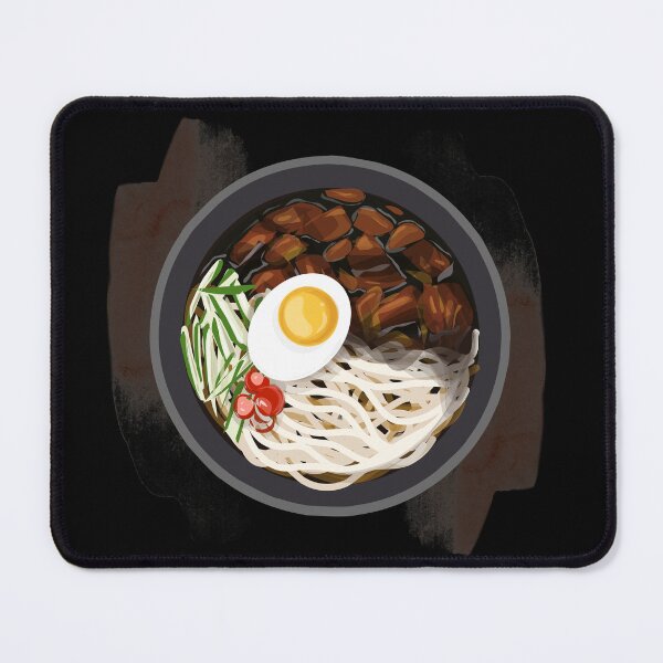 Aperçu de l'œuvre Plat de nouilles coréen Jajangmyeon créée et vendue par Keffy.