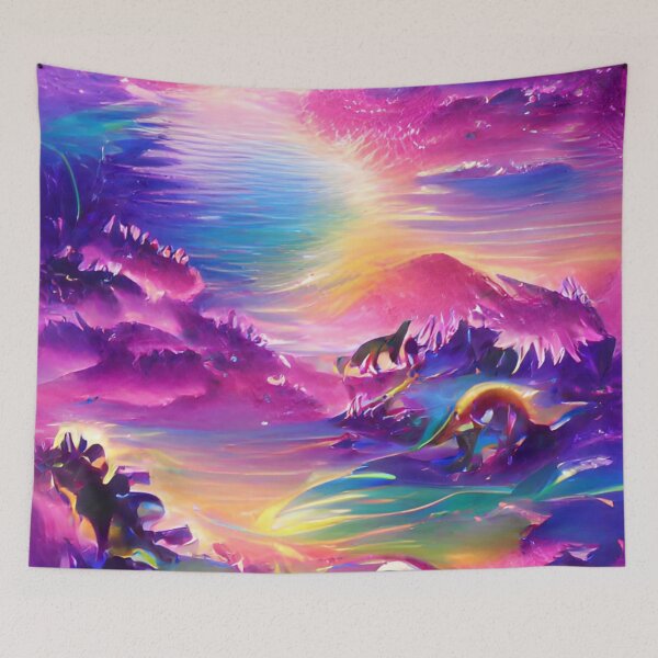 Item preview, Dteam Island | Artificial Inteligence Generated Art designed and sold by AllAboutAI.