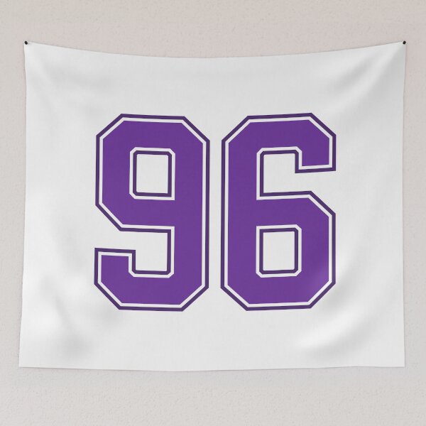 Item preview, Purple Number 96 lucky sports jersey ninety six designed and sold by HeavyStyle.