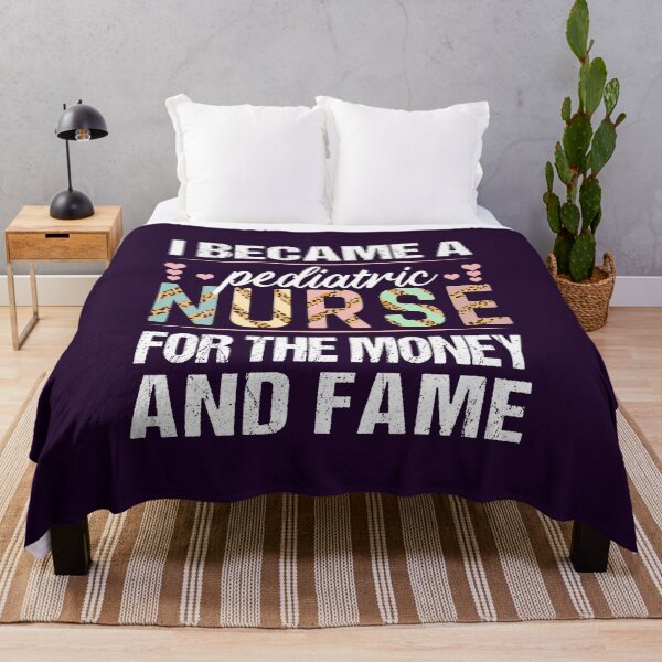 Item preview, Pediatric Nurse For Money And Fame Birthday Christmas Funny designed and sold by MOONINSPIRATION.