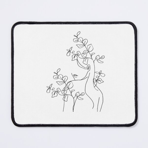 Item preview, Printable Beauty Face. Minimalist Girl Portrait Illustration Print designed and sold by DigiHouse.