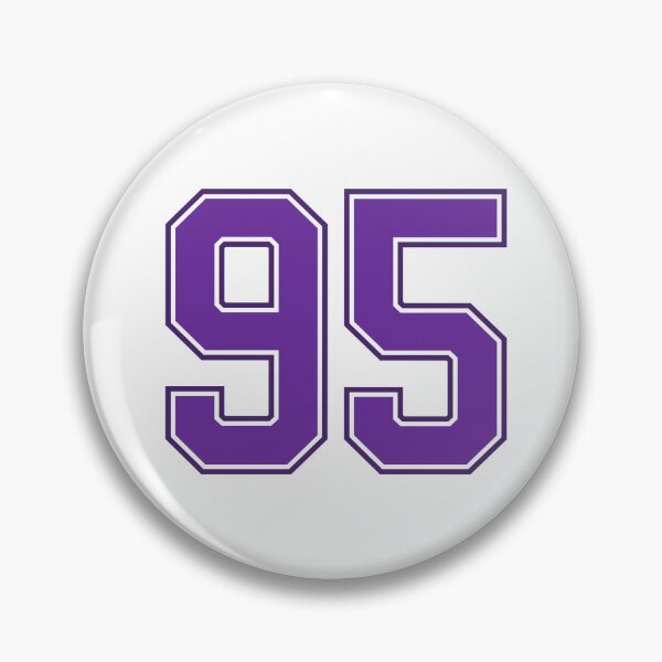 Item preview, Purple Number 95 lucky sports jersey ninety five designed and sold by HeavyStyle.