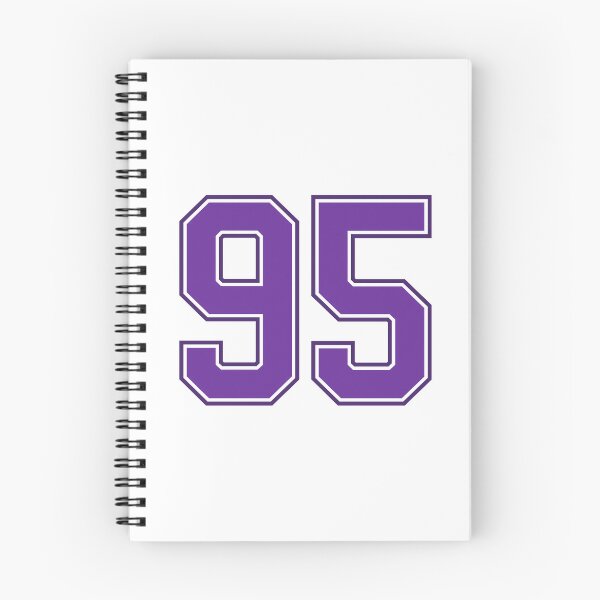 Artikelvorschau, Purple Number 95 lucky sports jersey ninety five entworfen und verkauft von HeavyStyle.