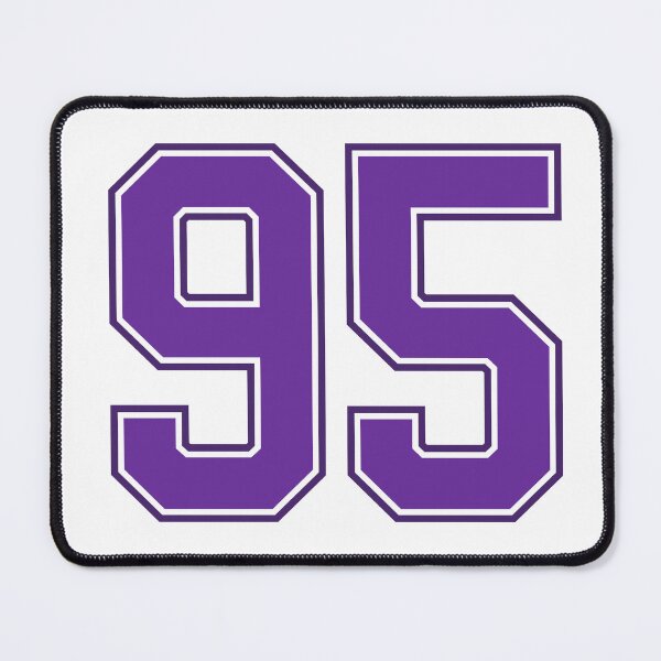 Item preview, Purple Number 95 lucky sports jersey ninety five designed and sold by HeavyStyle.