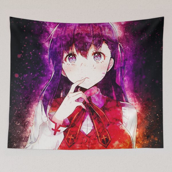 Item preview, Sakura Matou Fate Stay Night Painting Art designed and sold by zeleline.