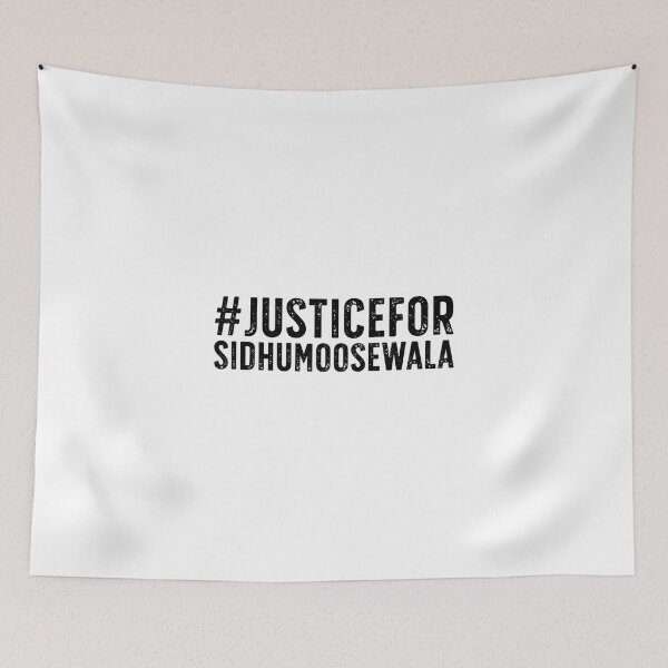 Item preview, Justice for sidhu moose wala Sticker designed and sold by Streetshop79.