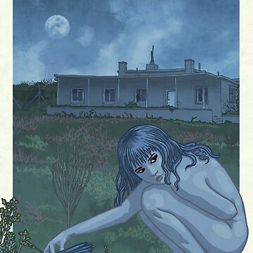 Artwork thumbnail, Crow Girl by Moonlight by silusUK