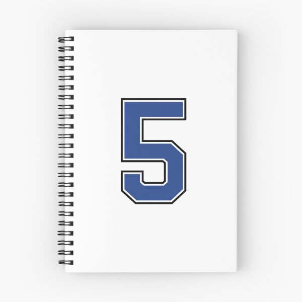Item preview, Blue Number 5 lucky sports jersey five designed and sold by HeavyStyle.