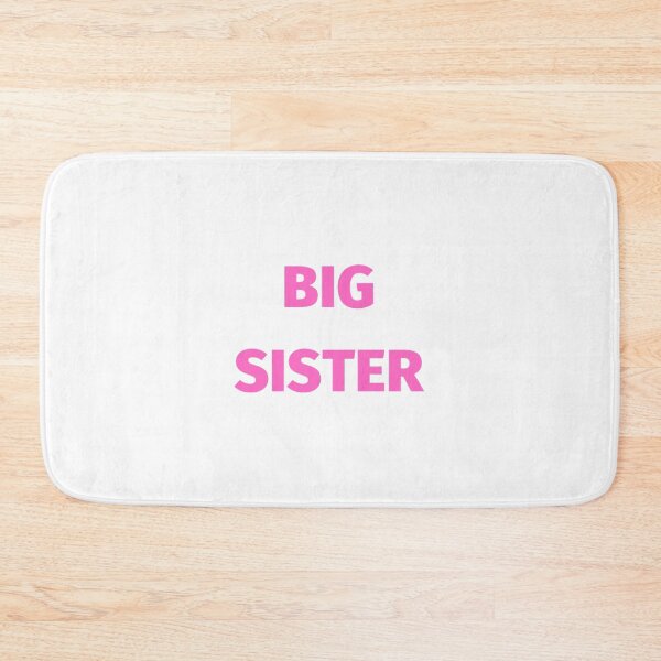Artikelvorschau, Big sister in pink letters entworfen und verkauft von Tvdesignx.