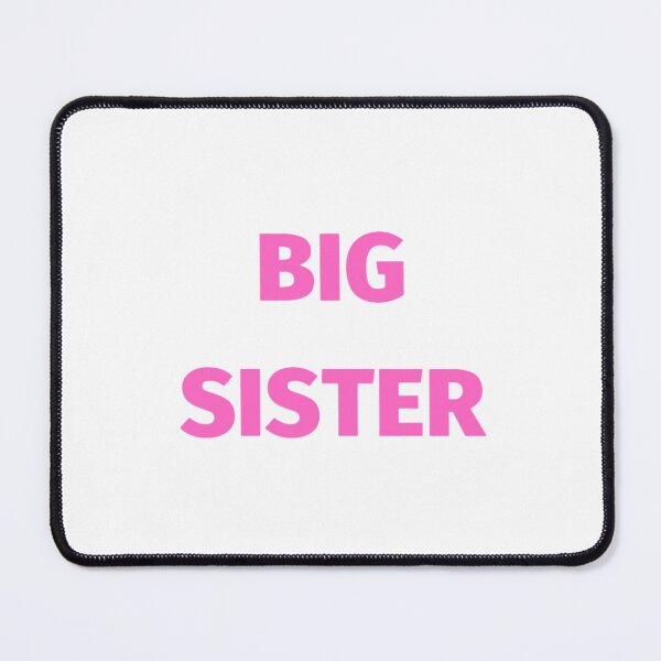 Artikelvorschau, Big sister in pink letters entworfen und verkauft von Tvdesignx.
