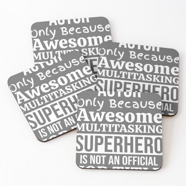 Item preview, Actor Only Because Awesome Multitasking Superhero Is Not An Official Job Title Essential designed and sold by CamdenSipes00.