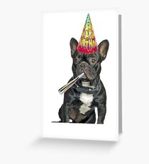 French Bulldog Birthday Greeting Card