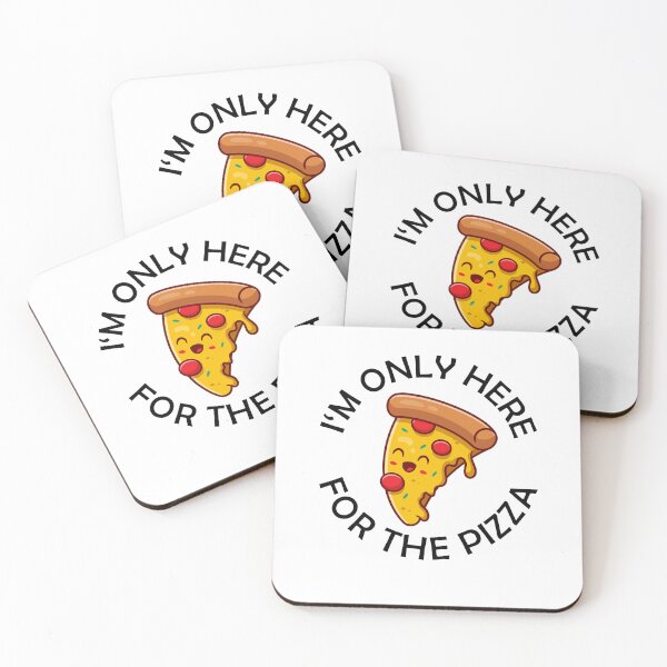 Item preview, I'm Only Here For The Pizza Funny Pizza Quote designed and sold by theshirtinator.