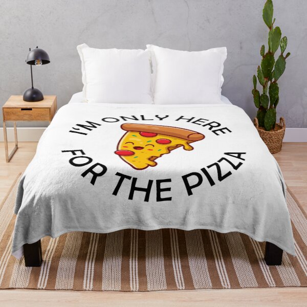 Item preview, I'm Only Here For The Pizza Funny Pizza Quote designed and sold by theshirtinator.