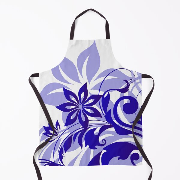 Item preview, White Navy Floral Art  designed and sold by Tshirtstory.