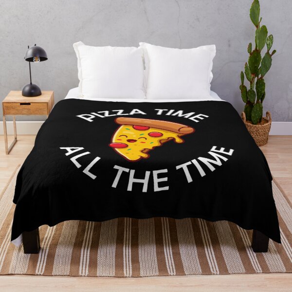 Item preview, Pizza Time All The Time Funny Pizza Quote designed and sold by theshirtinator.
