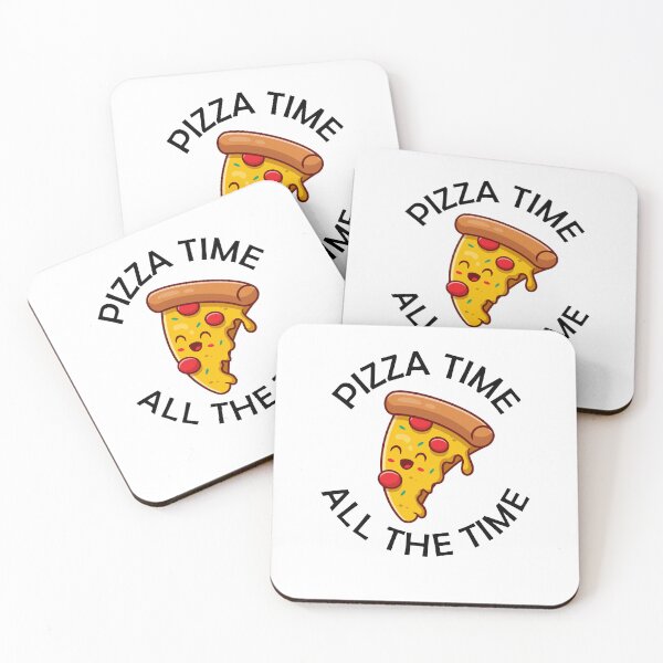 Item preview, Pizza Time All The Time Funny Pizza Quote designed and sold by theshirtinator.