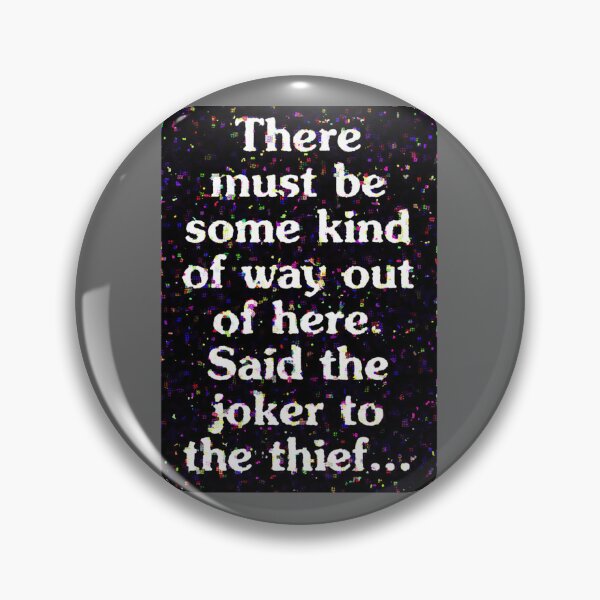 Item preview, All Along the Watchtower Lyric Art Premium designed and sold by RogerLehman.