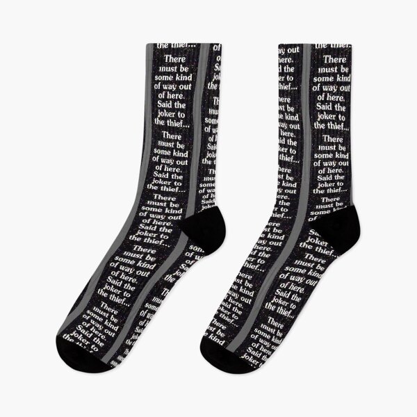 Item preview, All Along the Watchtower Lyric Art Premium designed and sold by RogerLehman.