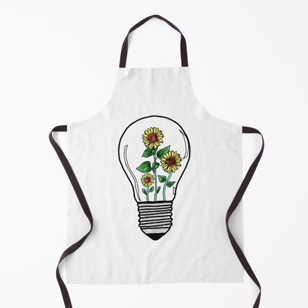 Artikelvorschau, Light Bulb with Yellow Flowers entworfen und verkauft von OODHA.