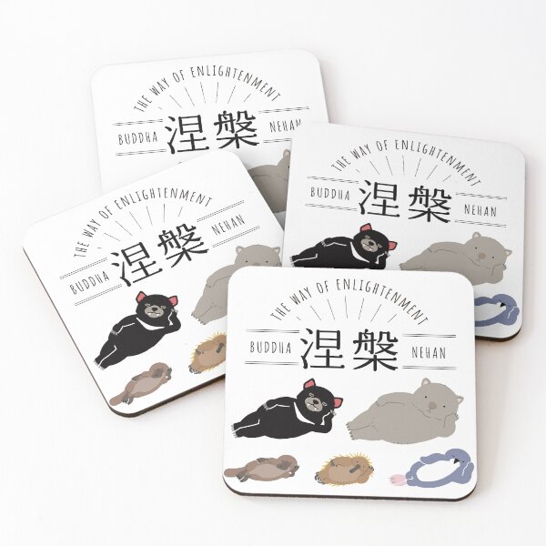 Item preview, TASMANIA NIRVANA ANIMALS! Tasmanian devil, Wombat, Platypus, Echidna, Fairy penguin designed and sold by Sakuma Records.