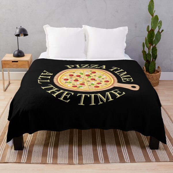 Item preview, Pizza Time All The Time Funny Pizza Quote designed and sold by theshirtinator.