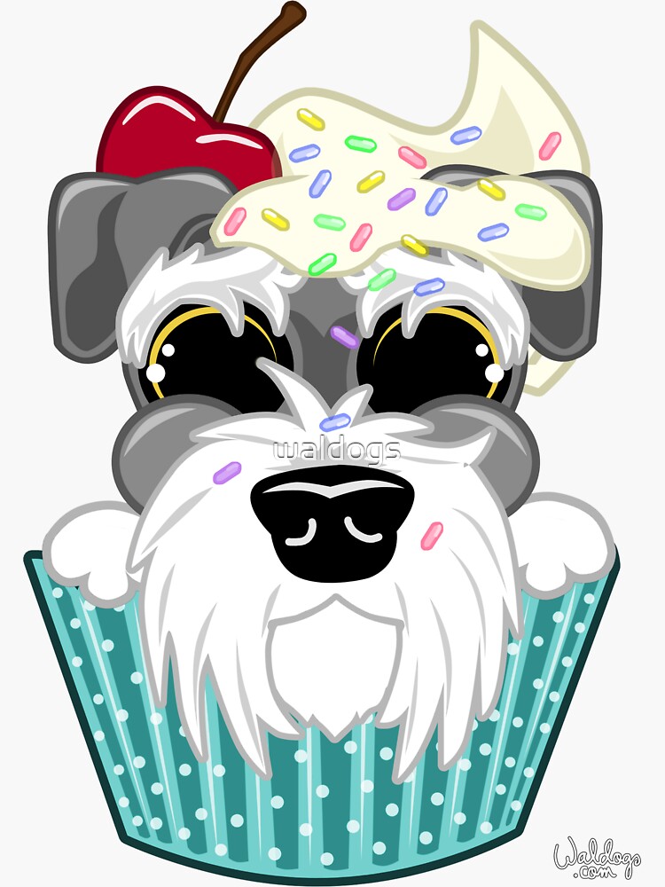 Schnauzer cupcakes best sale