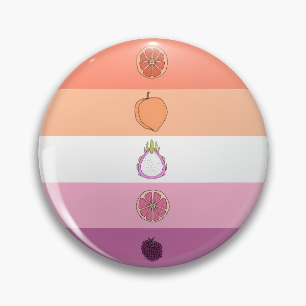 Item preview, Subtle Lesbian Pride Sapphic Fruit designed and sold by mothofthemist.