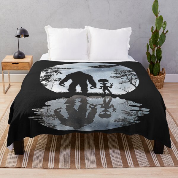 Item preview, Alien Bigfoot Moon Sasquatch UFO Extraterrestrial Men women designed and sold by Corelli87.